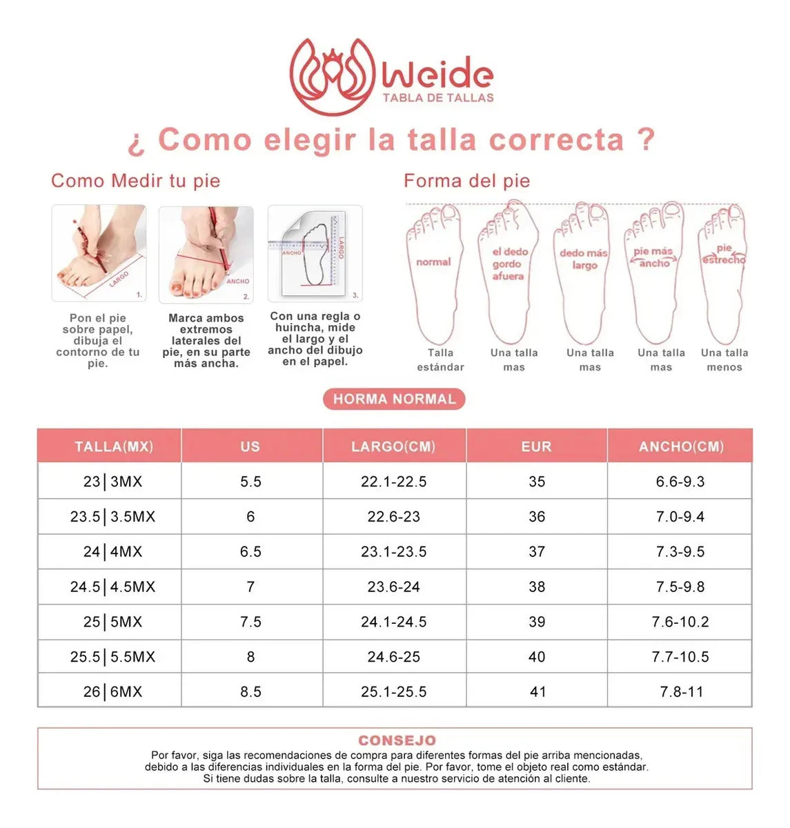 Zapatos Taco Mujer Weide YOU573