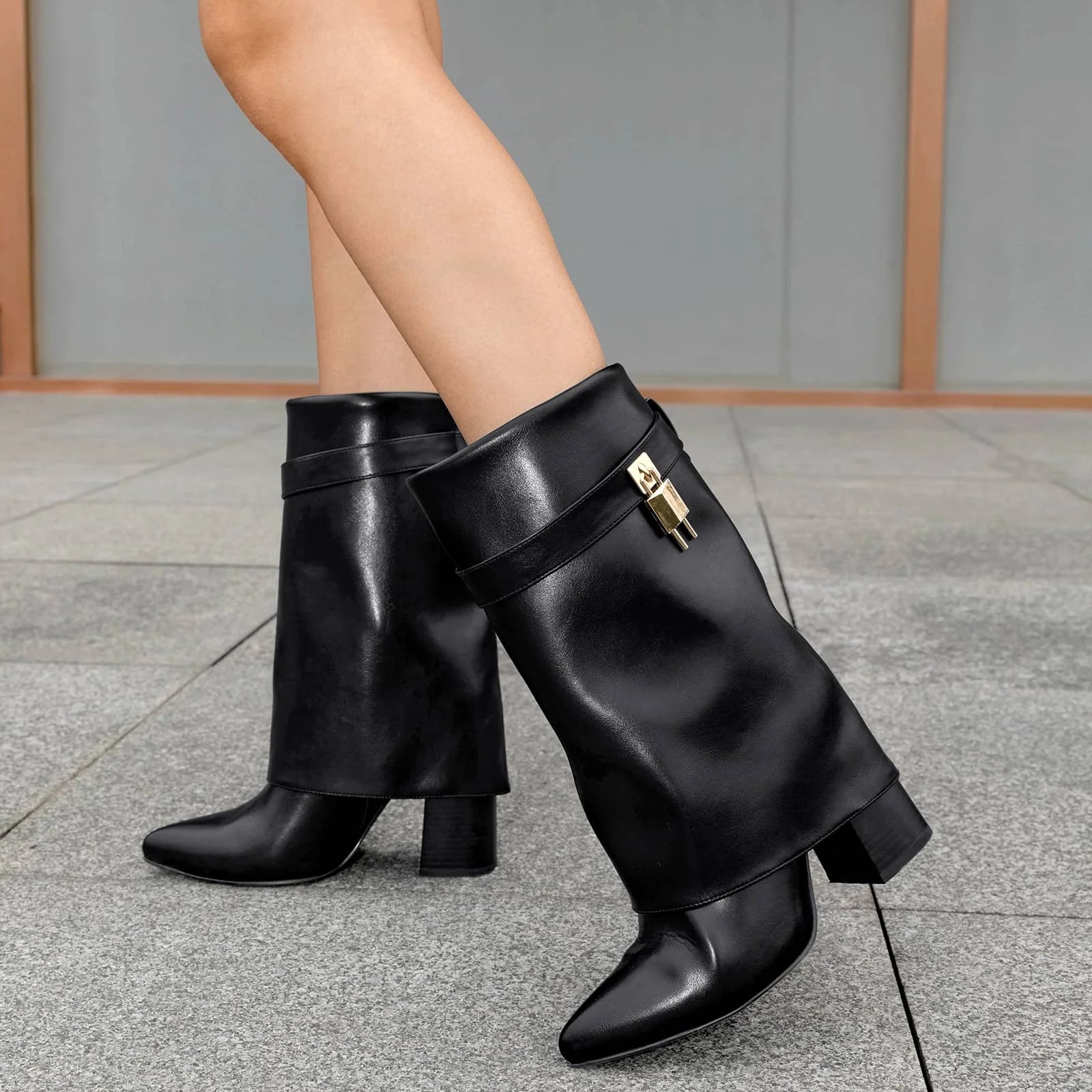 Botas Taco Mujer Weide MXCZY601