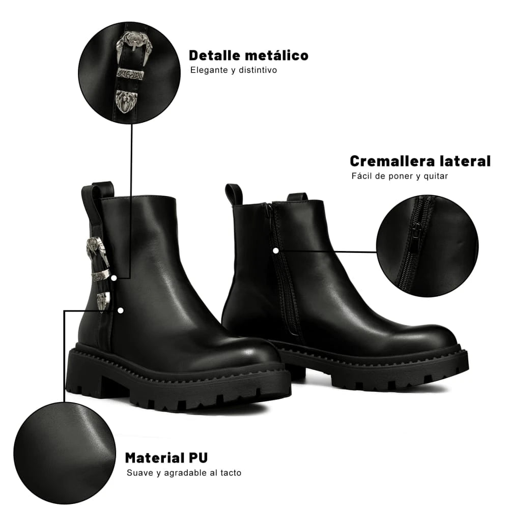 Botines Plataforma Mujer Weide MXCZY623