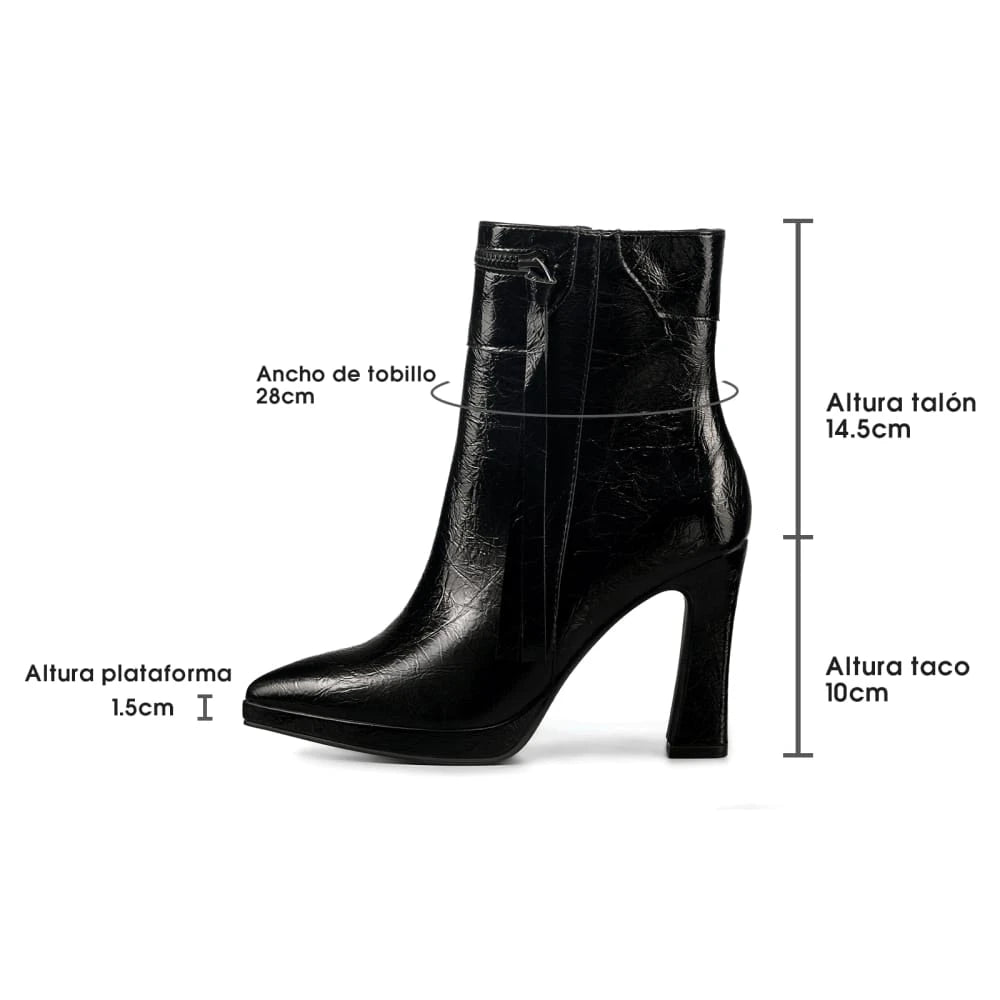 Botines Plataforma Mujer Weide MXCZY625