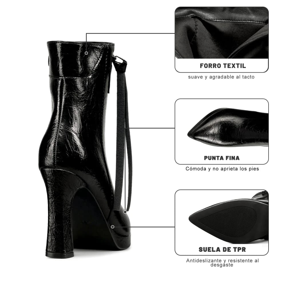 Botines Plataforma Mujer Weide MXCZY625