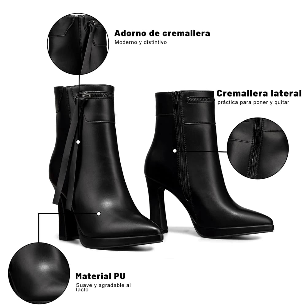 Botines Plataforma Mujer Weide MXCZY625B