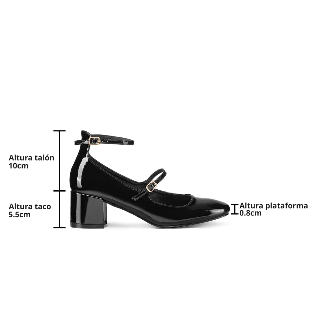 Zapatos Mary Jane Mujer Weide MXGHE103