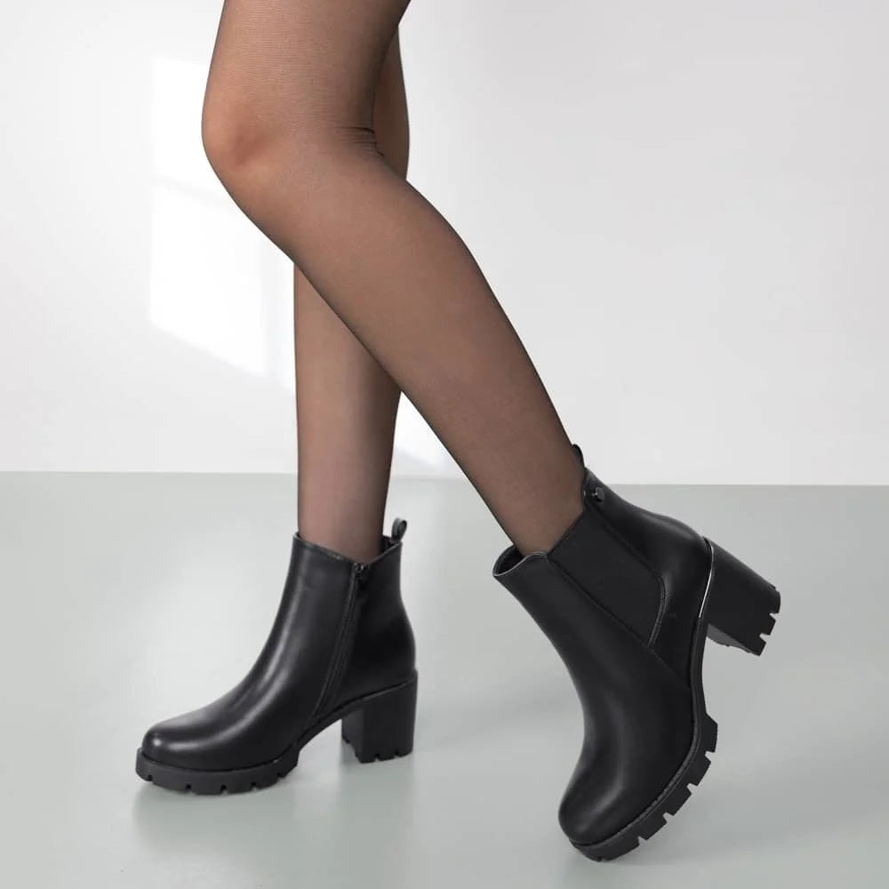 Botin Taco Mujer Weide MXHX309