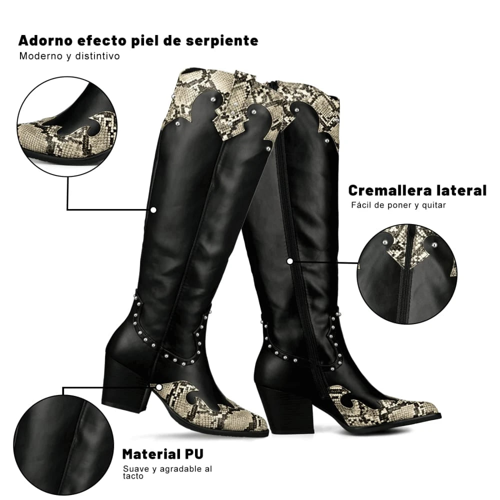 Botas Taco Mujer Weide MXHX522