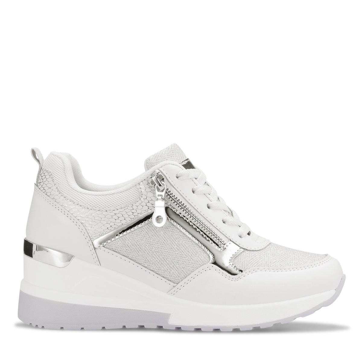 Tenis Mujer Weide MXJLL001 zapatillas casuales de cuña cómodas con taco de 5 cm y plataforma de 1.5 cm