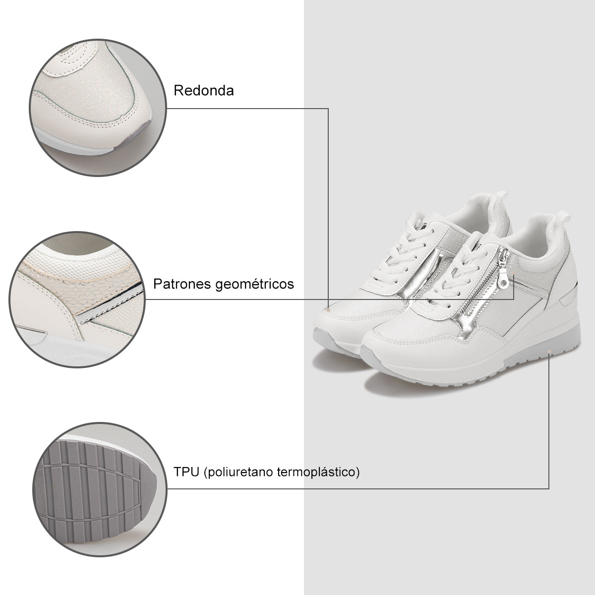 Tenis Mujer Weide MXJLL001