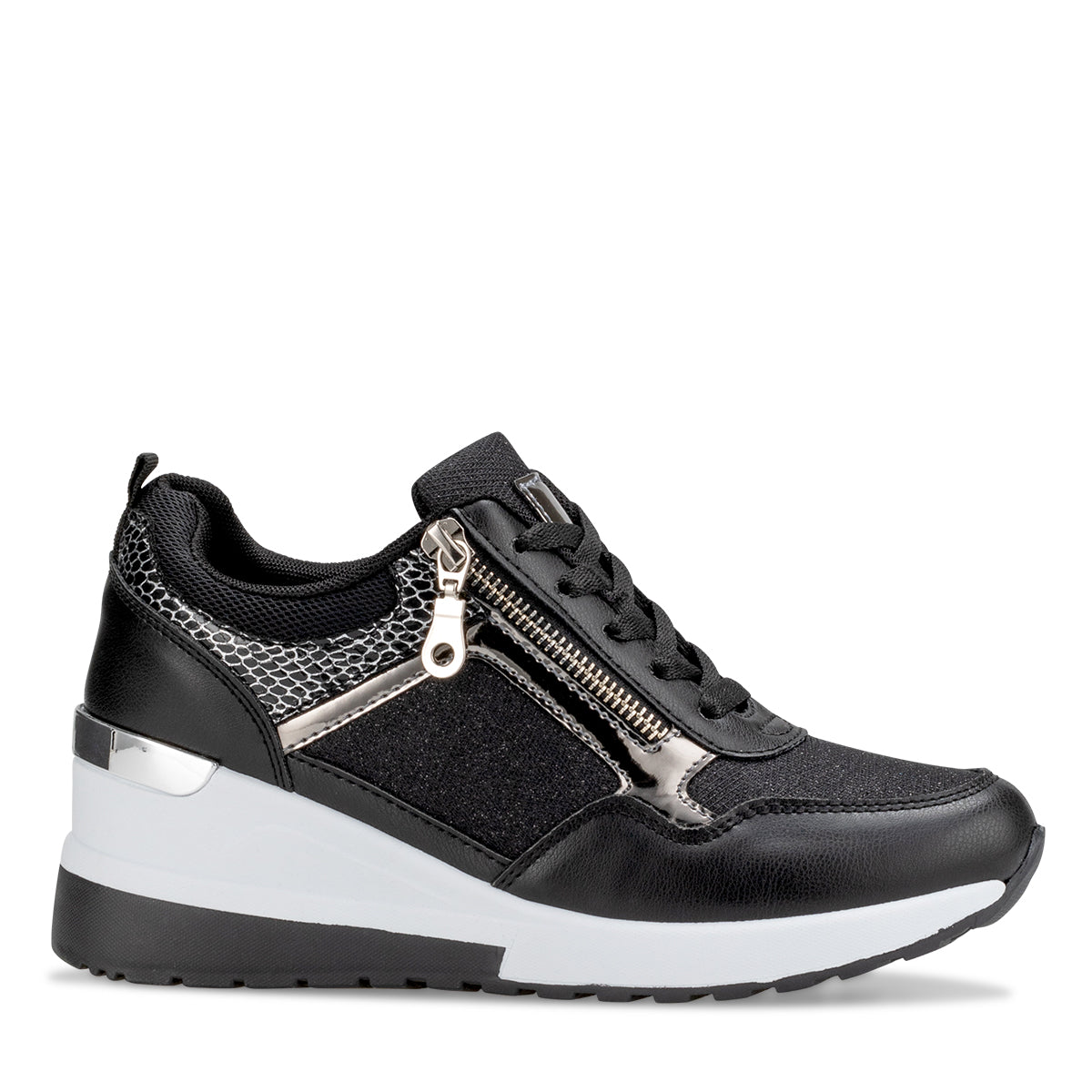 Tenis Mujer Weide zapatillas casuales de cuña 5 cm tacón cómodas y elegantes