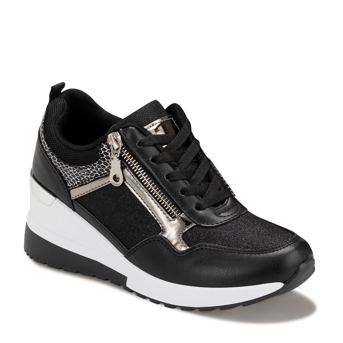 Tenis Mujer Weide zapatillas casuales de cuña con taco de 5 cm para comodidad y estilo