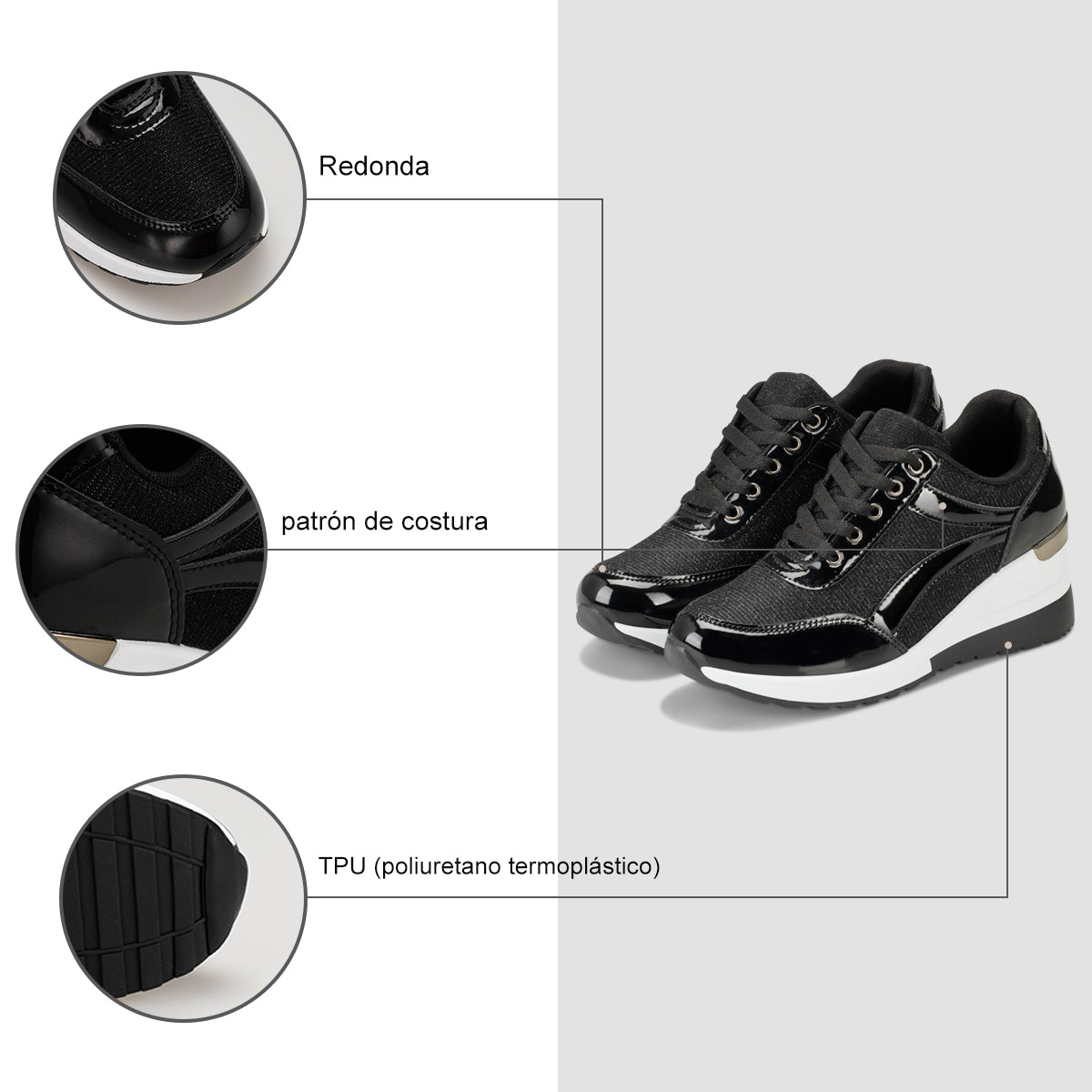 Tenis Mujer Weide MXJLL002