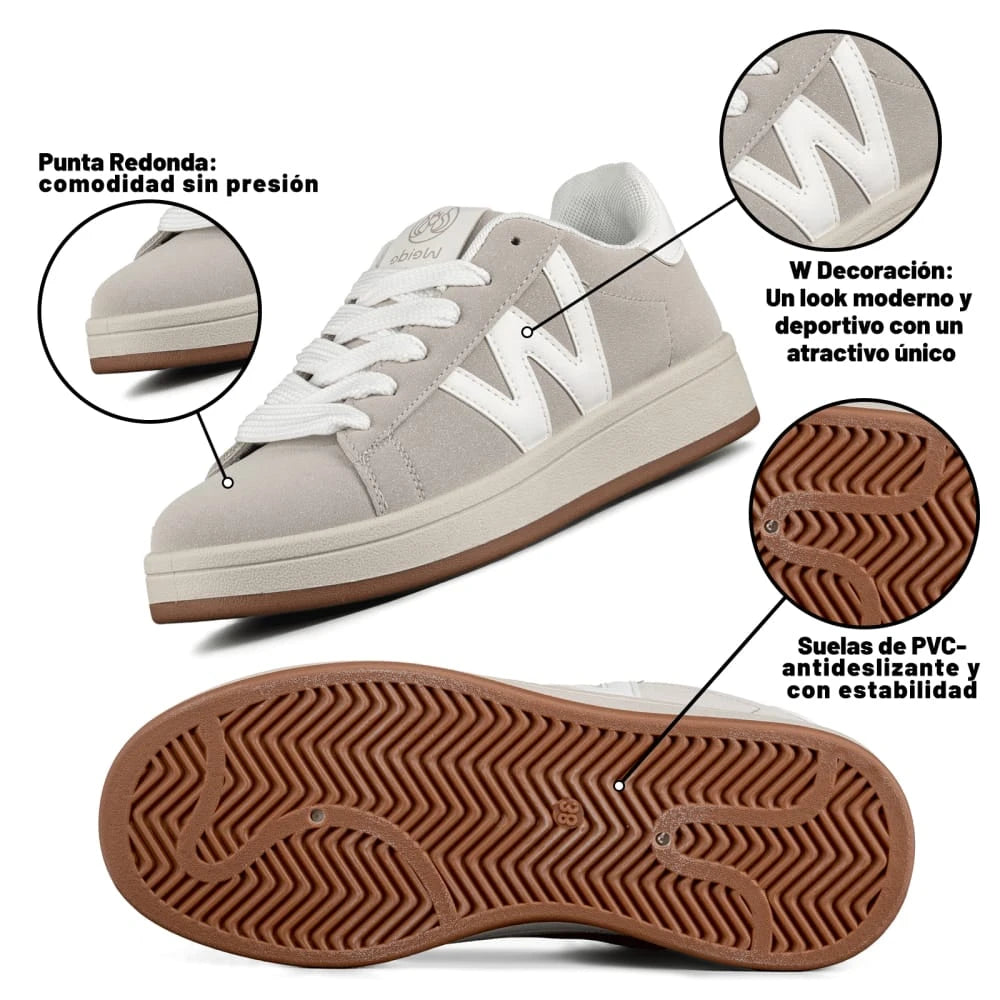 Tenis Mujer Weide MXLT101