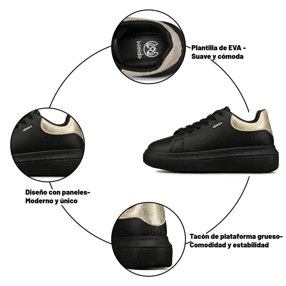 Tenis Mujer Weide MXLT211