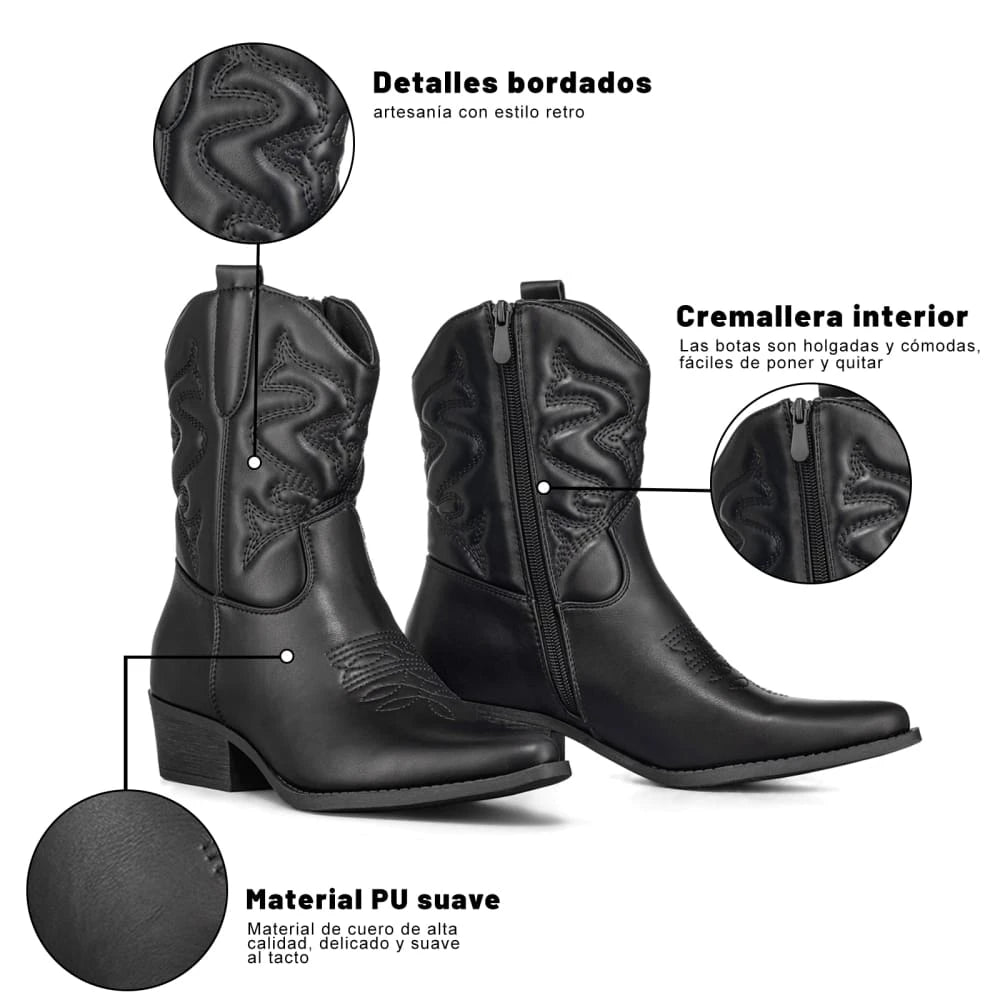 Botas Taco Mujer Weide MXQBM20