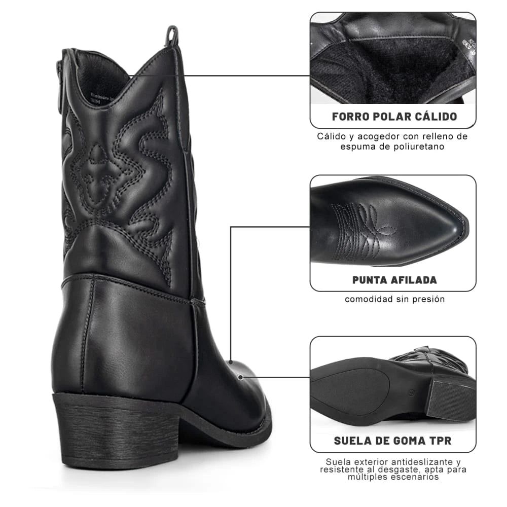 Botas Taco Mujer Weide MXQBM20