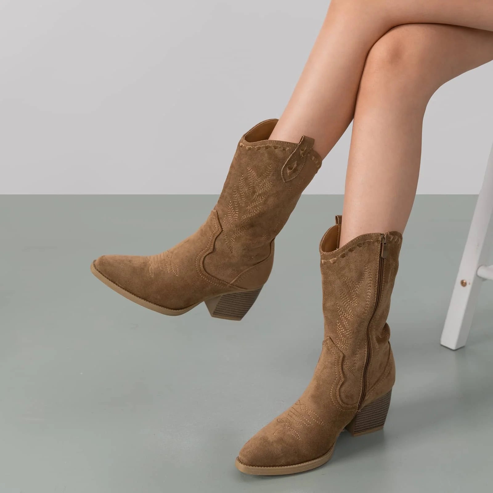 Botas Taco Mujer Weide MXQBM21