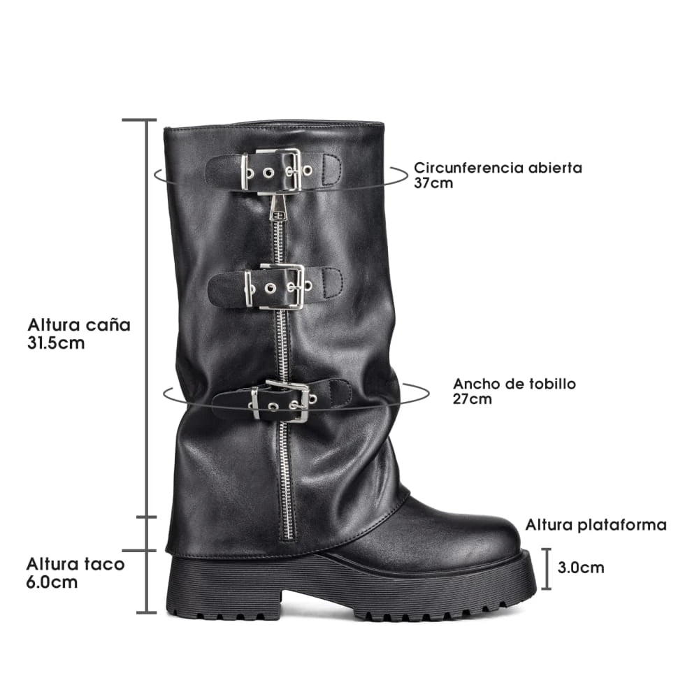 Botas Plataforma Mujer Weide MXRQ80