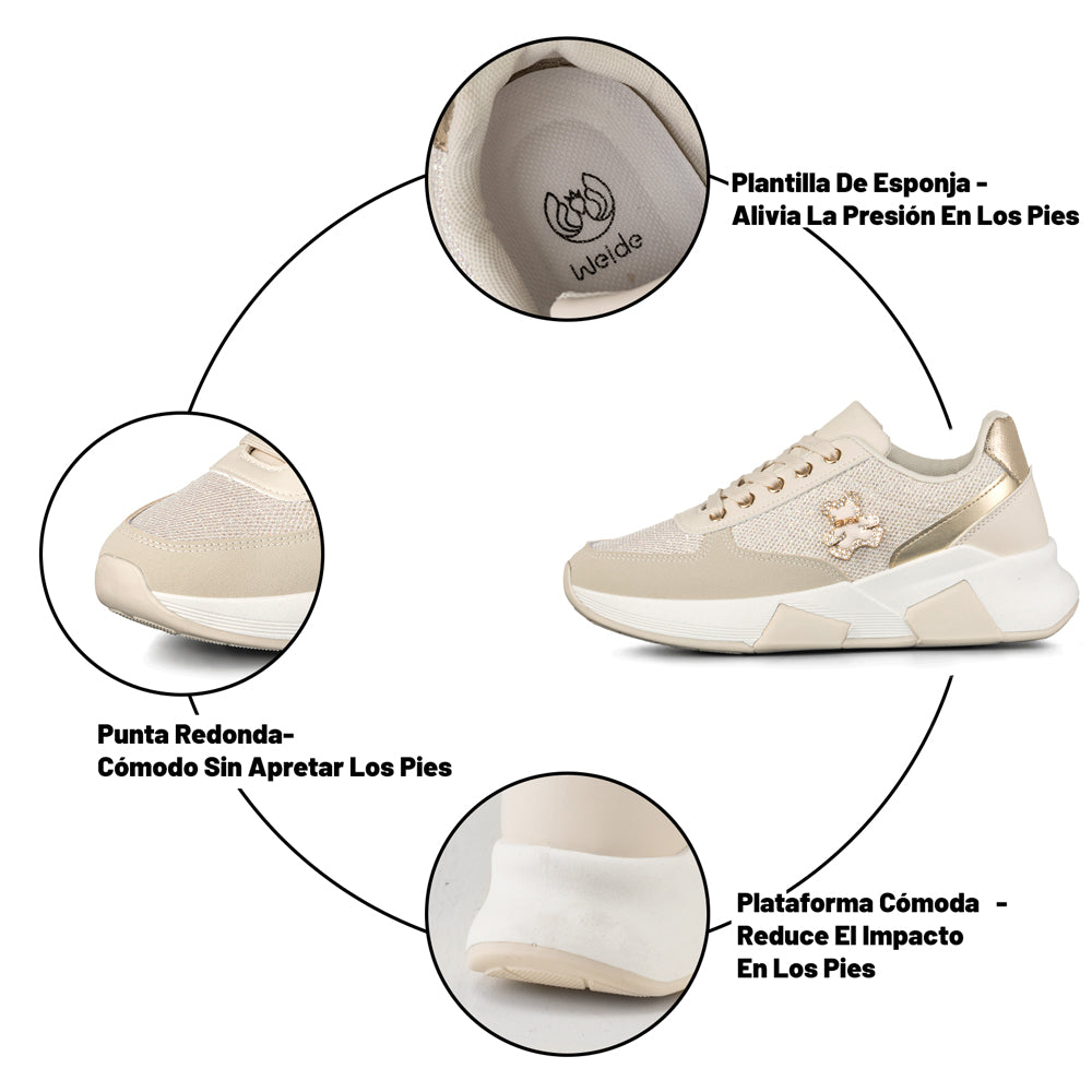 Tenis Mujer Weide MXSL13