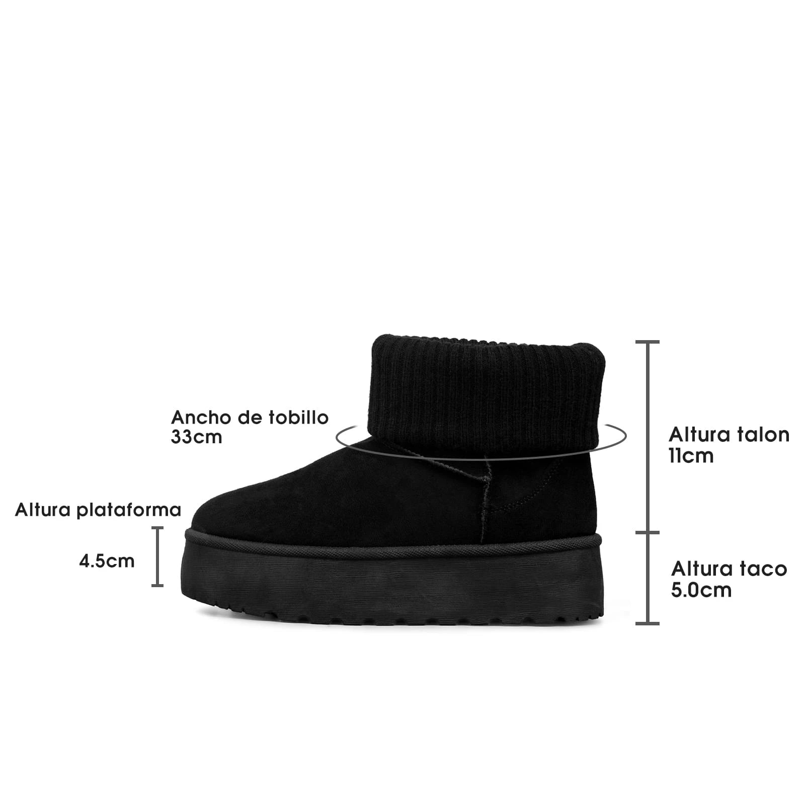 Botas de Nieve Mujer Weide MXSL50