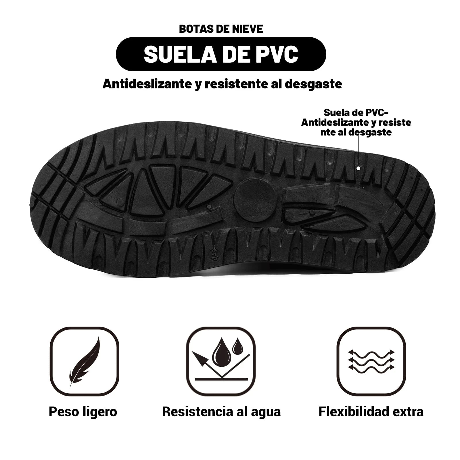 Botas de Nieve Mujer Weide MXSL51