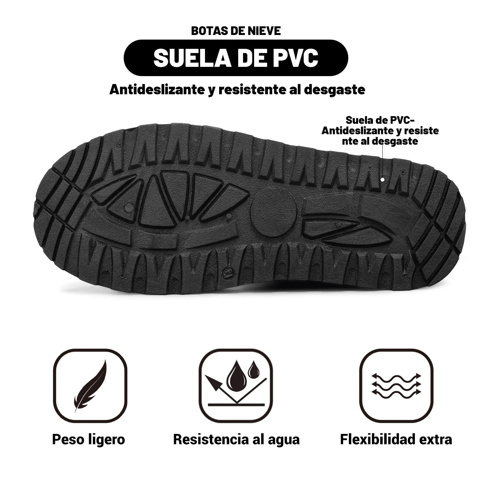 Botas de Nieve Mujer Weide MXSL53