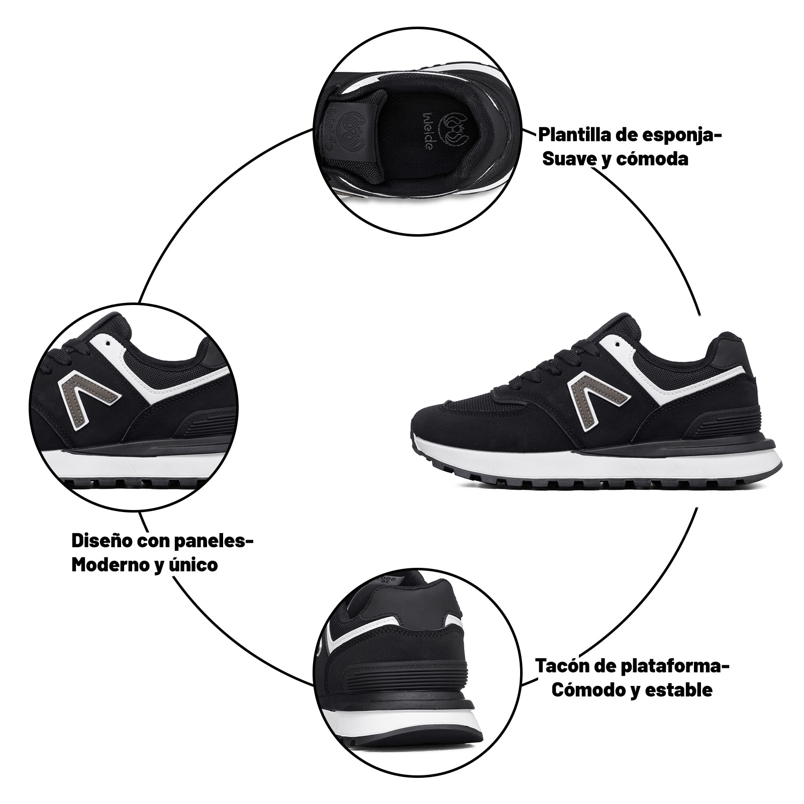 MXSS01 Negro detalles del producto