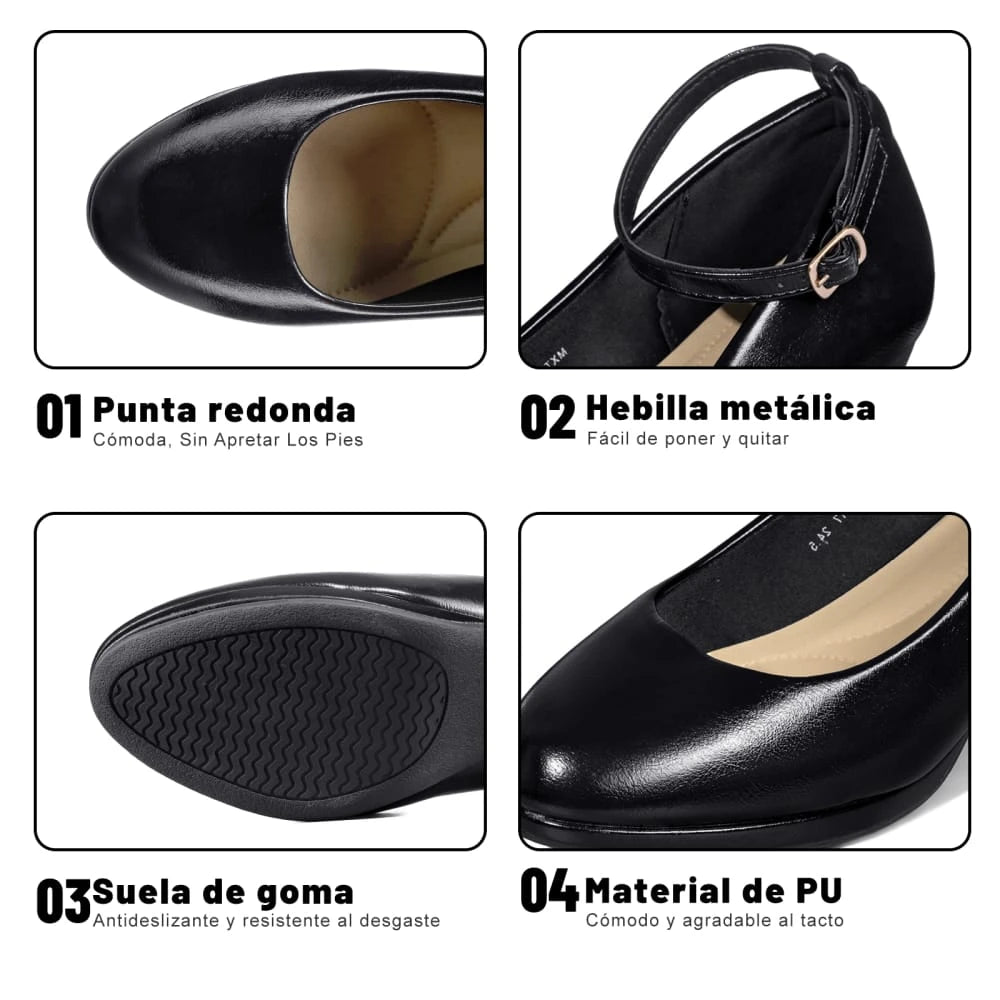 Zapatos Taco Mujer Weide MXTFA317