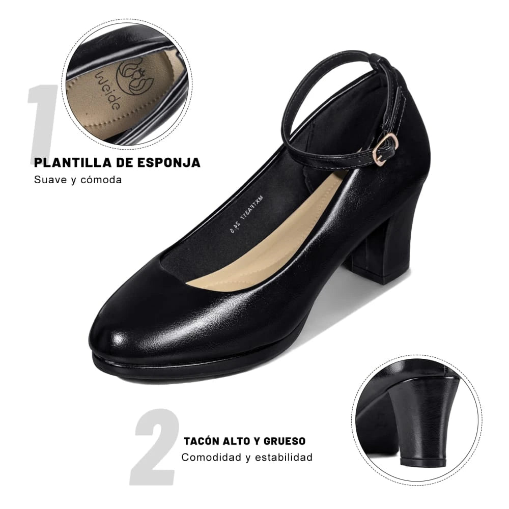 Zapatos Taco Mujer Weide MXTFA317