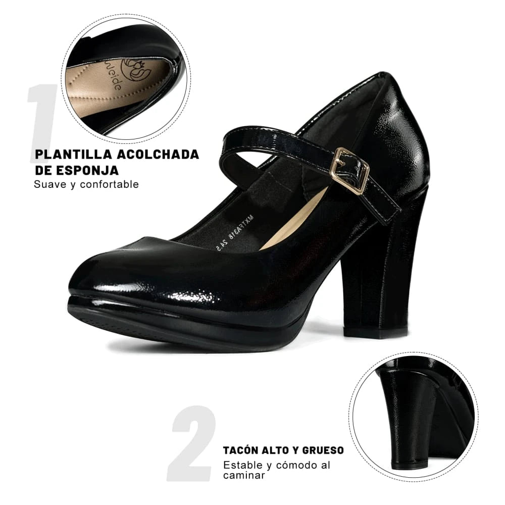 Zapatos Taco Mujer Weide MXTFA318