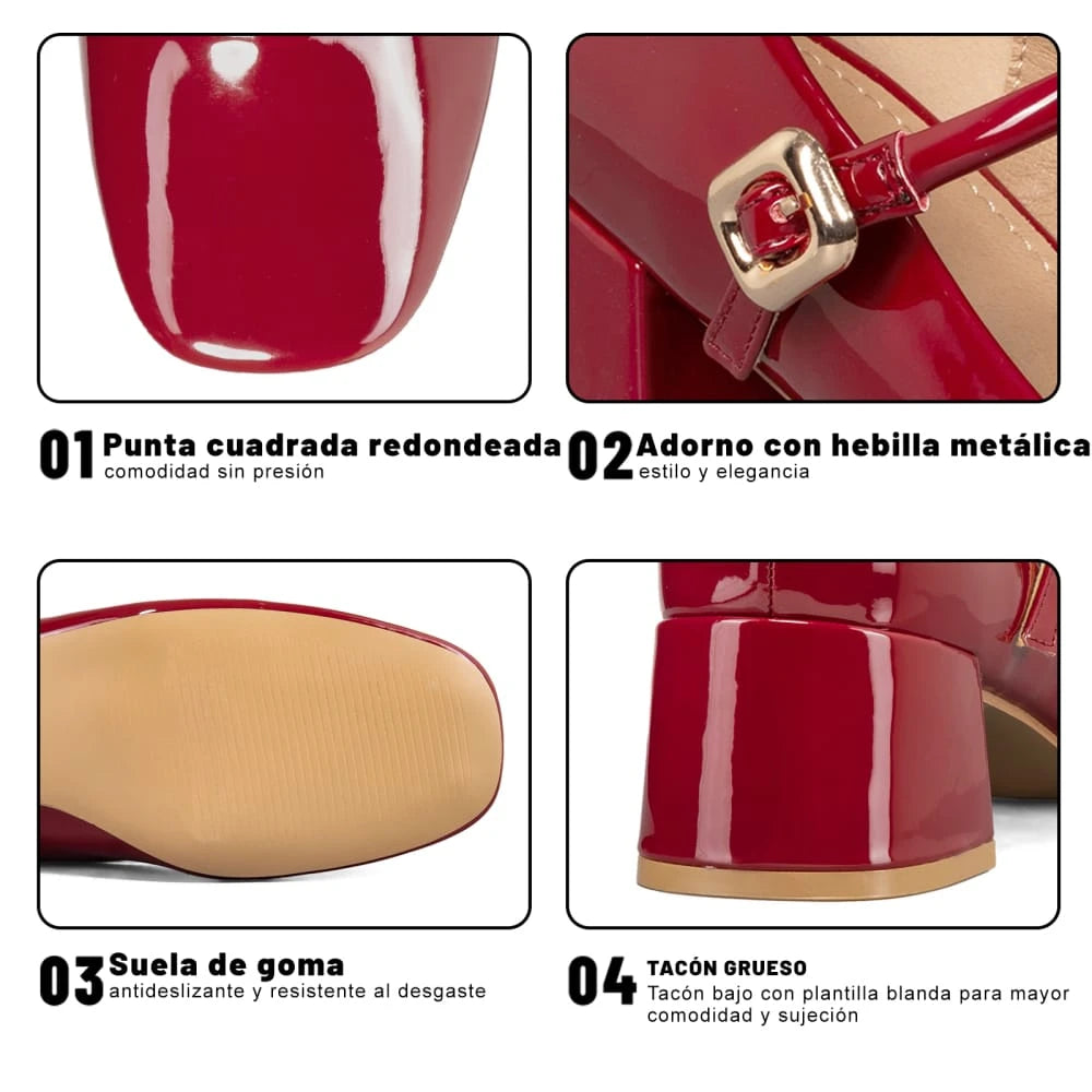 Zapatos Mary Jane Mujer Weide MXYL025