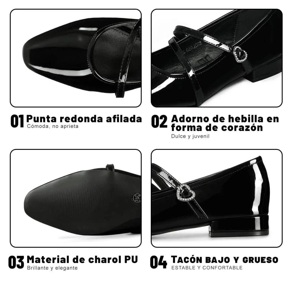 Zapatos Mary Jane Mujer Weide MXYL050