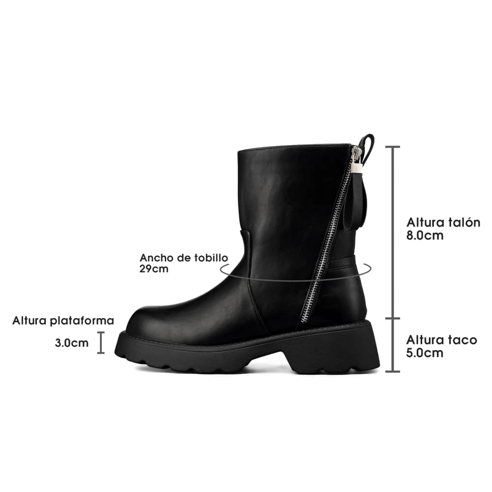 Botines Plataforma Mujer Weide MXYL051