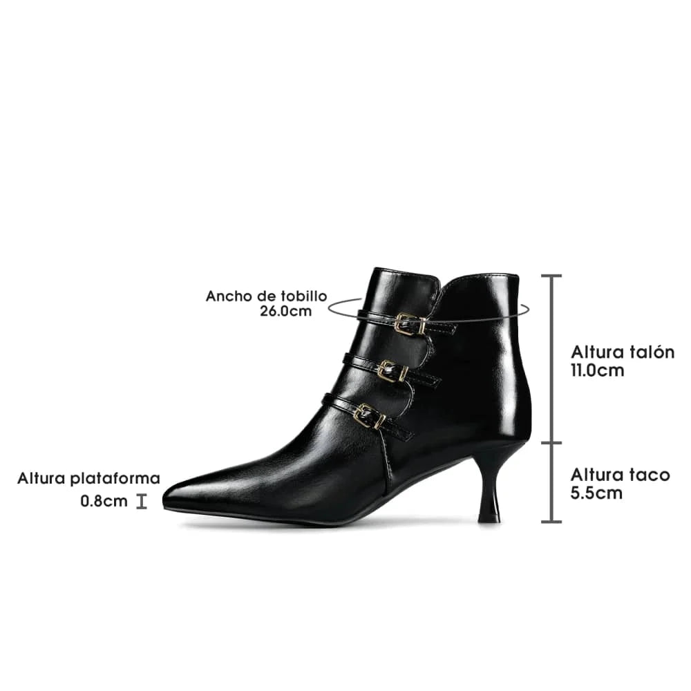 Botin Taco Mujer Weide MXYL052
