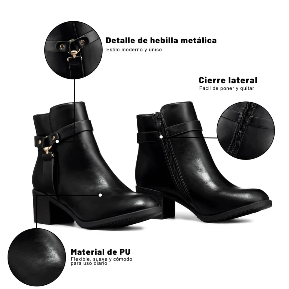 Botin Taco Mujer Weide MXYOU519