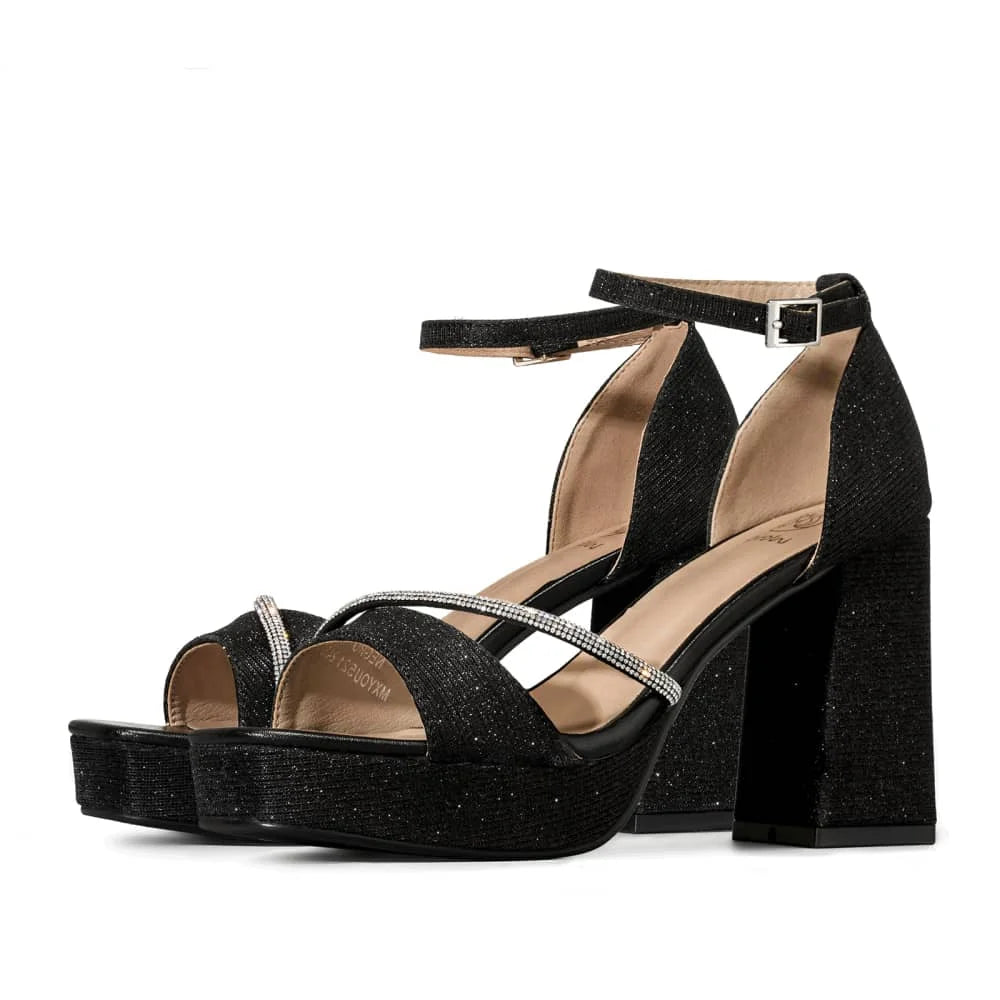 Sandalias Fiesta Taco Mujer Weide MXYOU521