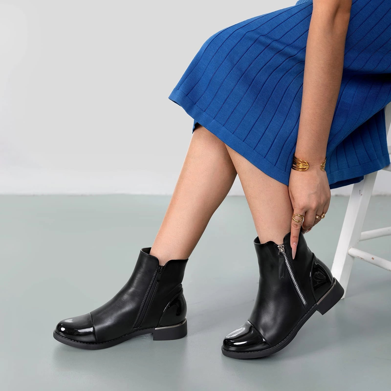 Botines Plataforma Mujer Weide MXZS003