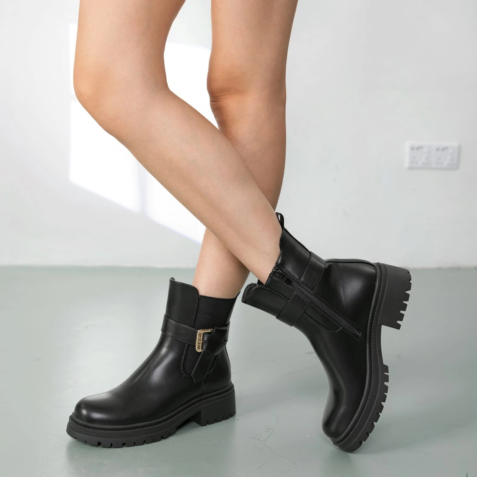 Botines Plataforma Mujer Weide MXZS032