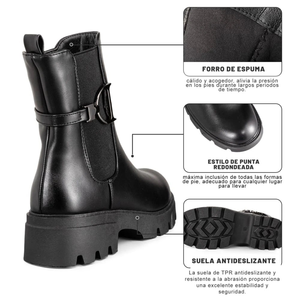 Botines Plataforma Mujer Weide MXZS036