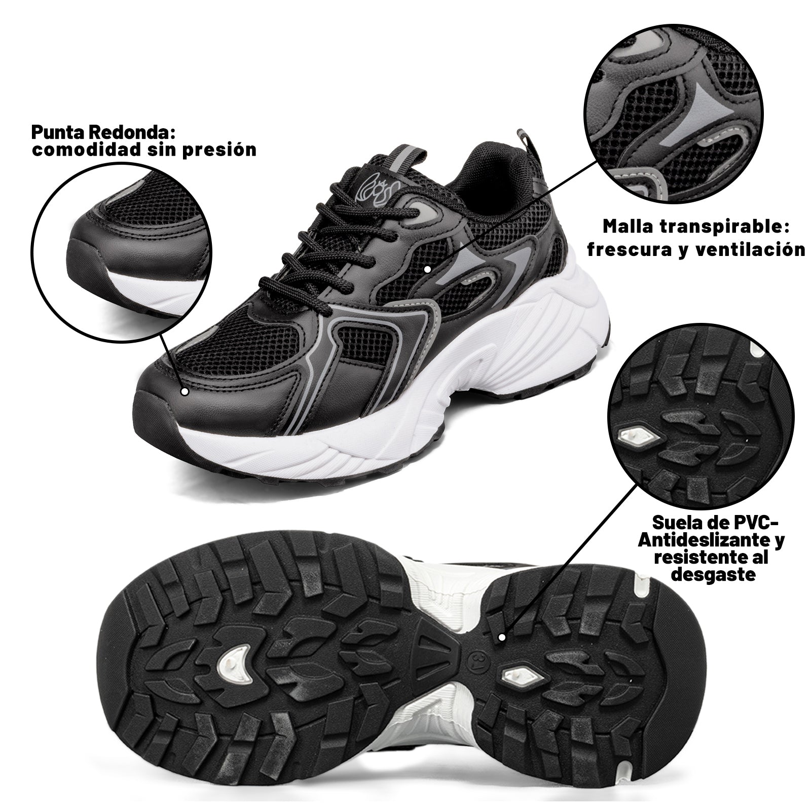 Tenis Mujer Weide MXTFA300