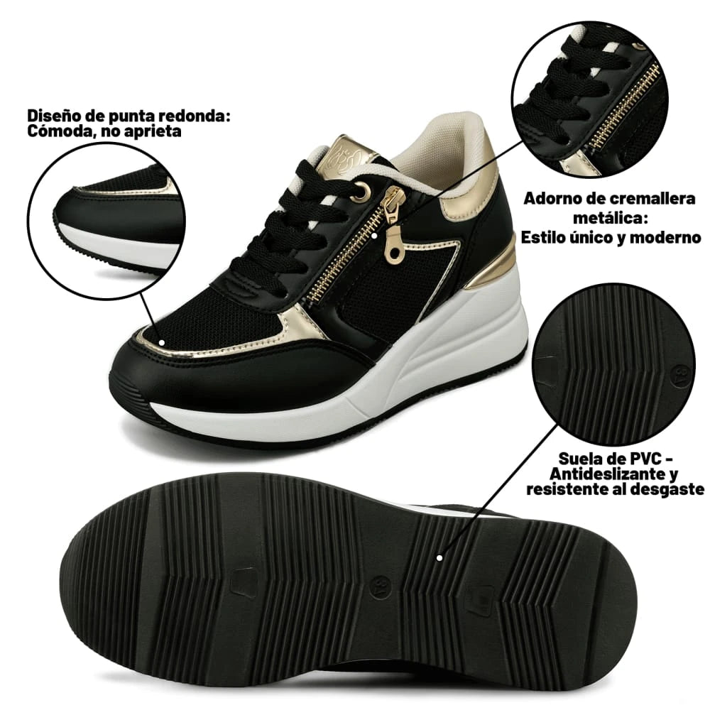 Tenis Plataforma Mujer Weide MXJLL60