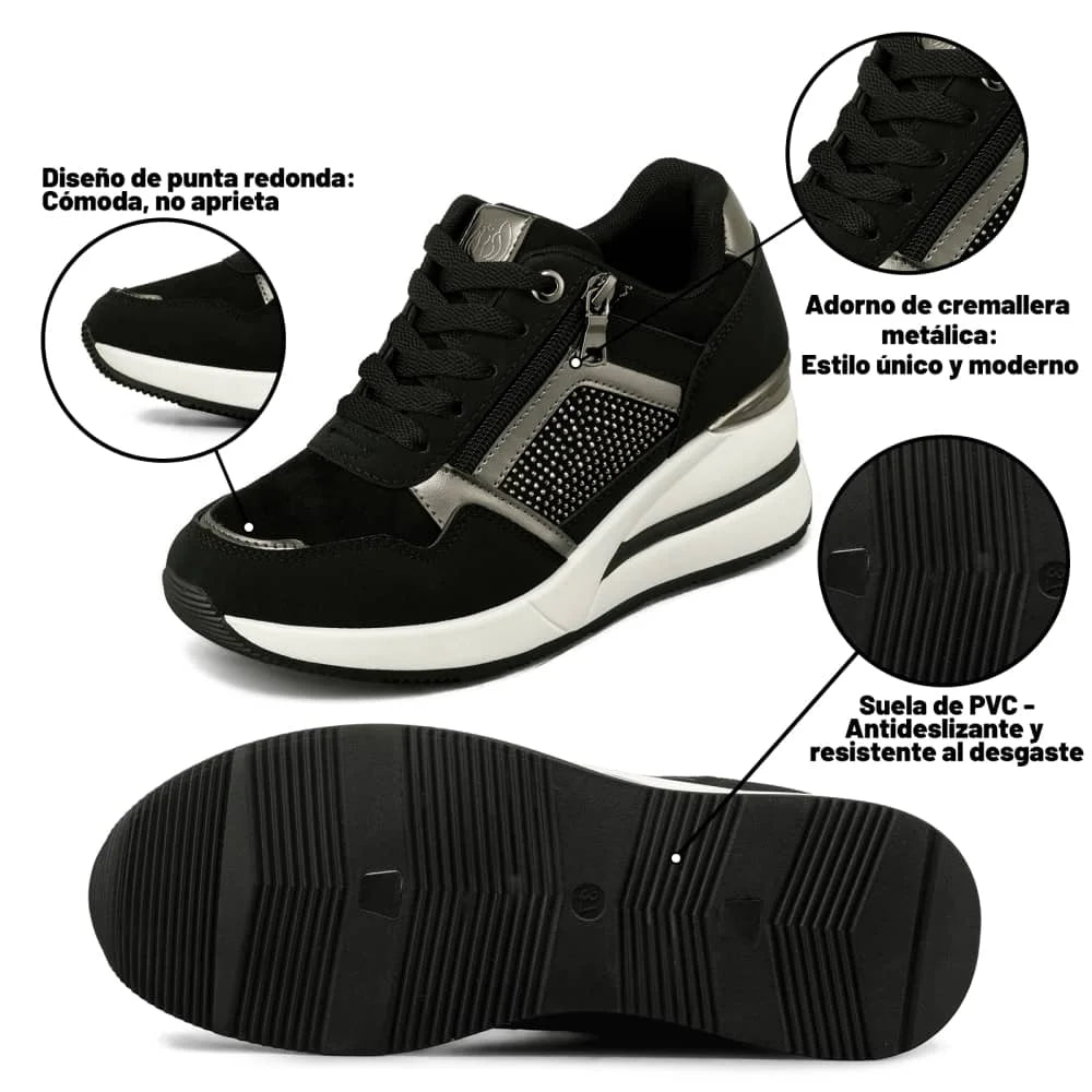 Tenis Plataforma Mujer Weide MXJLL61