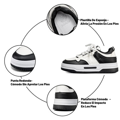 Tenis Plataforma Mujer Weide MXLT205