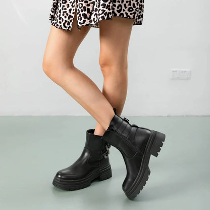 Botines Plataforma Mujer Weide MXCZY621