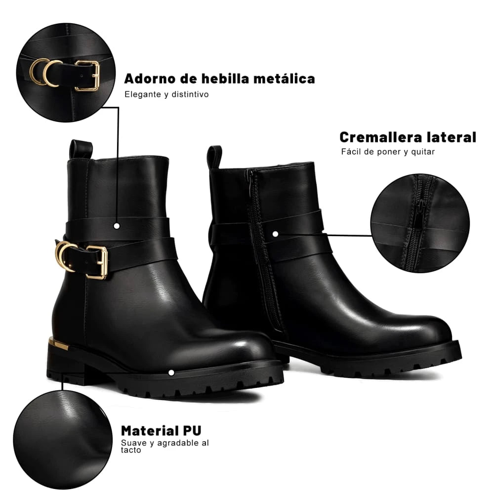 Botines Plataforma Mujer Weide MXCZY622