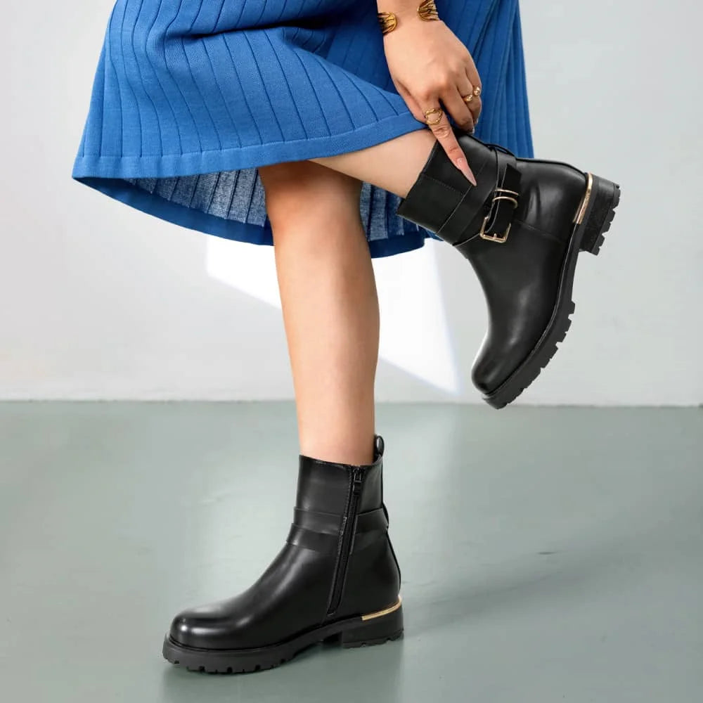 Botines Plataforma Mujer Weide MXCZY622