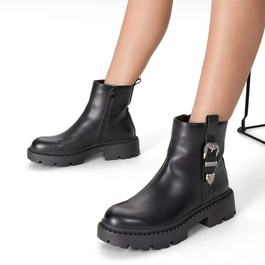 Botines Plataforma Mujer Weide MXCZY623