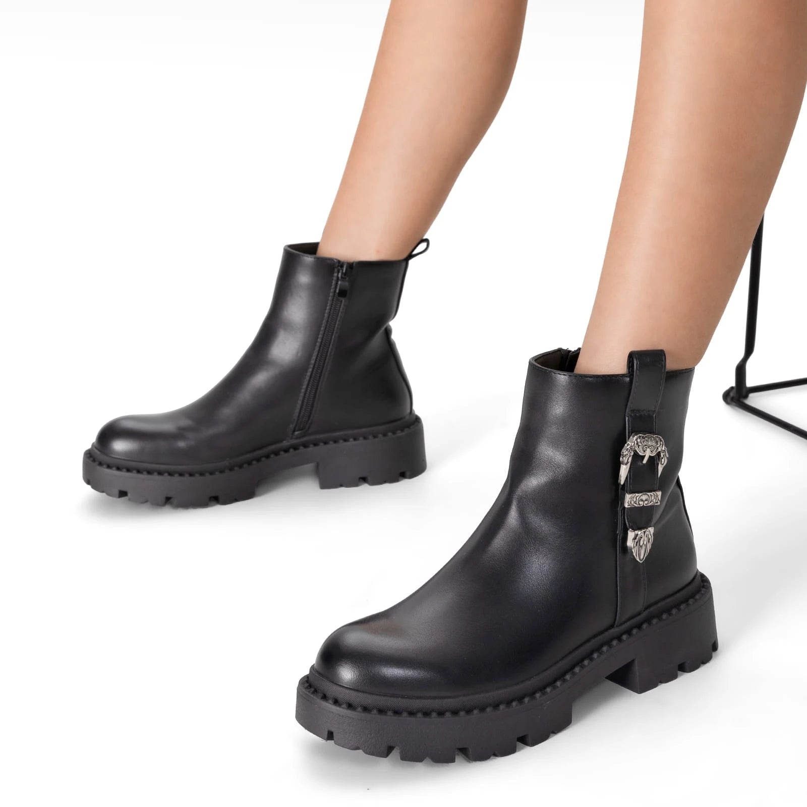 Botines Plataforma Mujer Weide MXCZY623