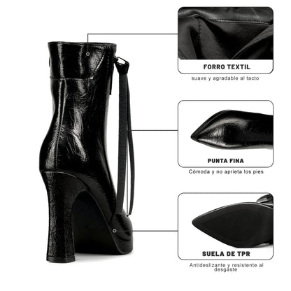 Botines Plataforma Mujer Weide MXCZY625