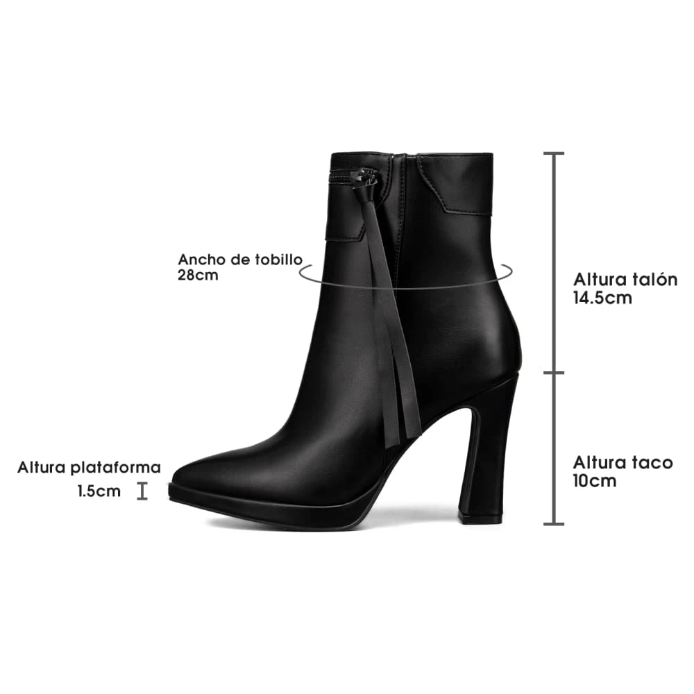 Botines Plataforma Mujer Weide MXCZY625B