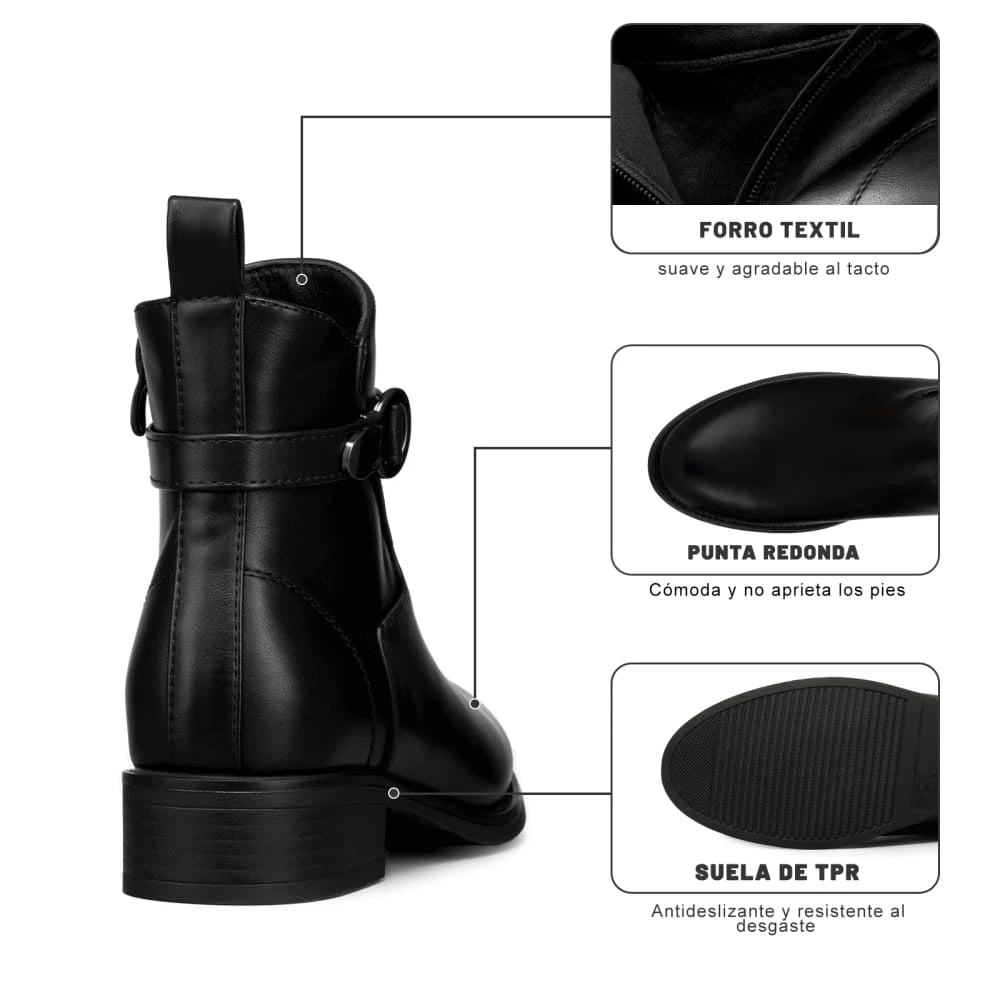 Botines Plataforma Mujer Weide MXCZY626