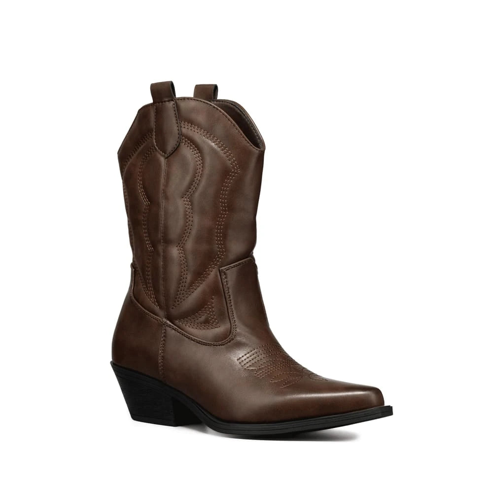 Botas Taco Mujer Weide MXCZY627